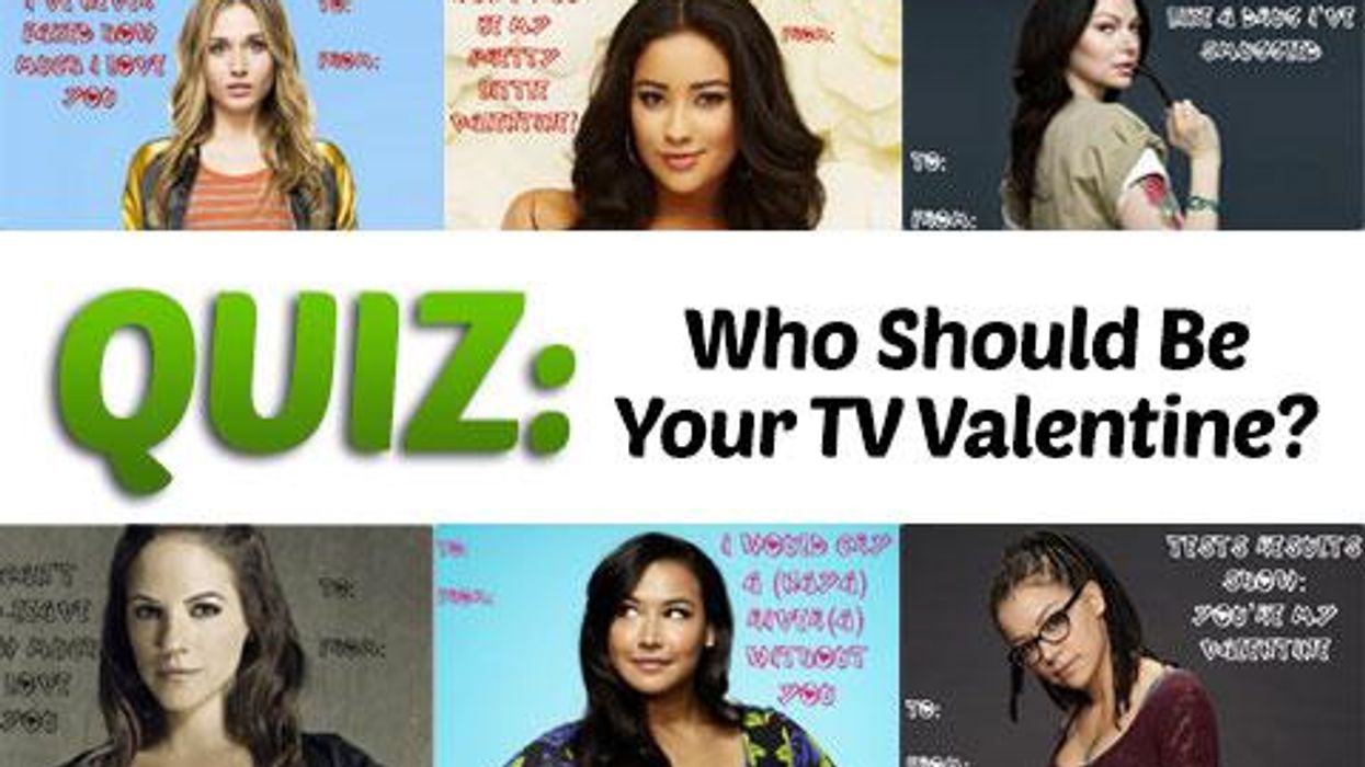 <p>QUIZ: Who Should Be Your TV Valentine?</p>