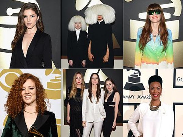 14 Women Who Rocked Suits at the 2015 Grammy Awards
