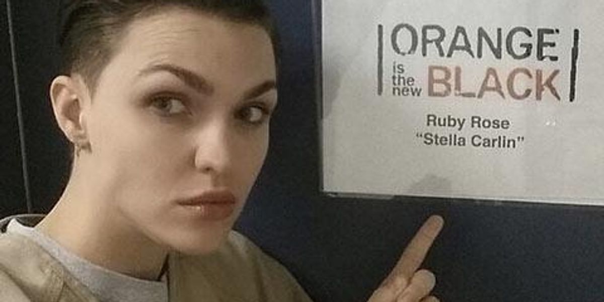 Ruby Rose Modelling Competition Pic of the Day: First Look at Out Model Ruby Rose on the Orange Is the ...