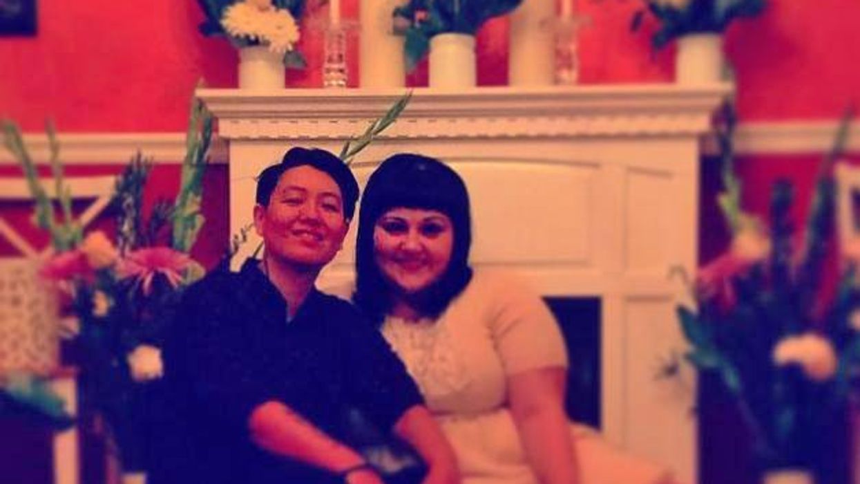 <p>Gossip's Beth Ditto and Kristen Ogata Legally Wed!</p>