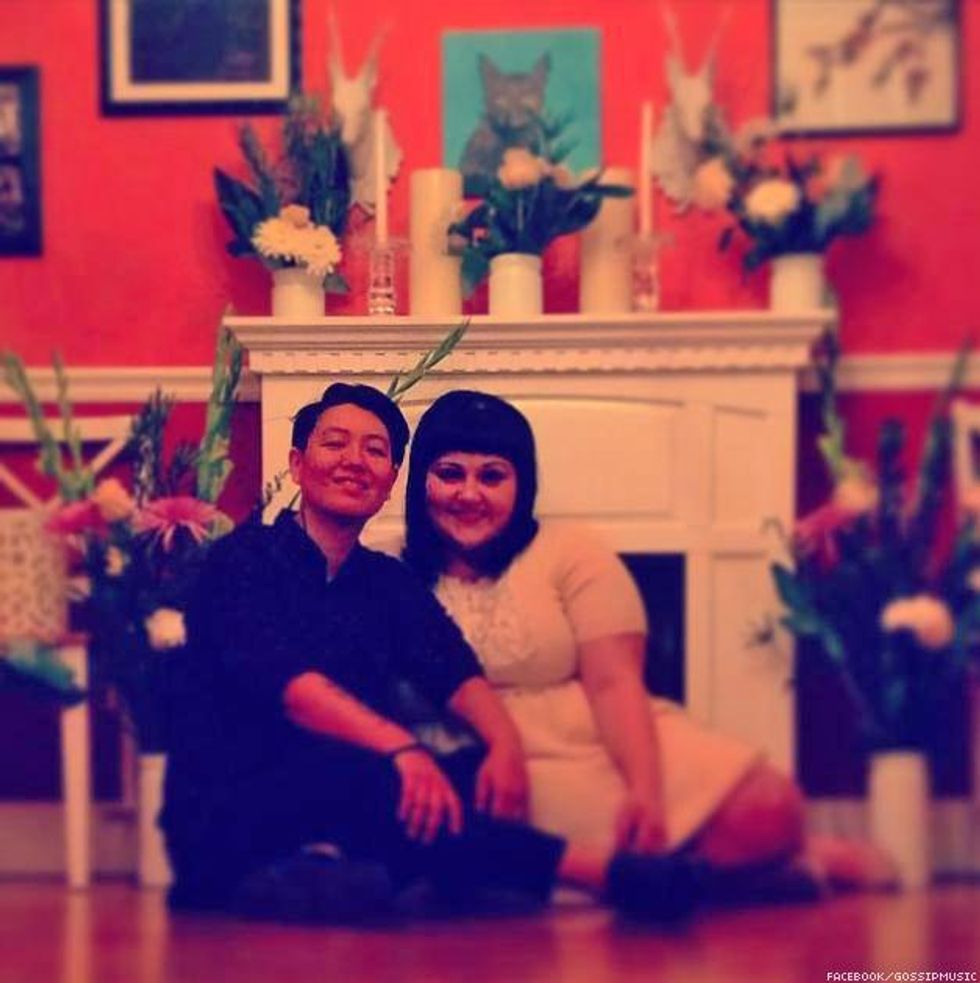 Gossip's Beth Ditto Marries Kristen Ogata Once More