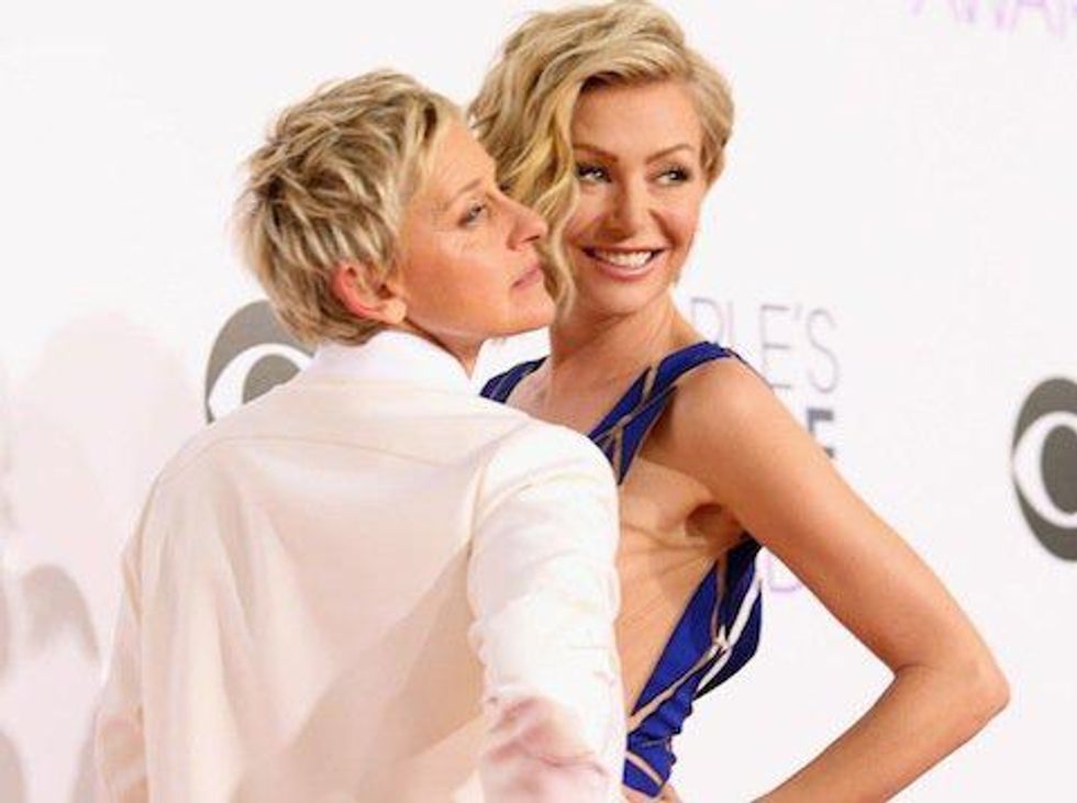 6 Times Ellen DeGeneres and Portia de Rossi Were the Most Adorable at the People's Choice Awards 
