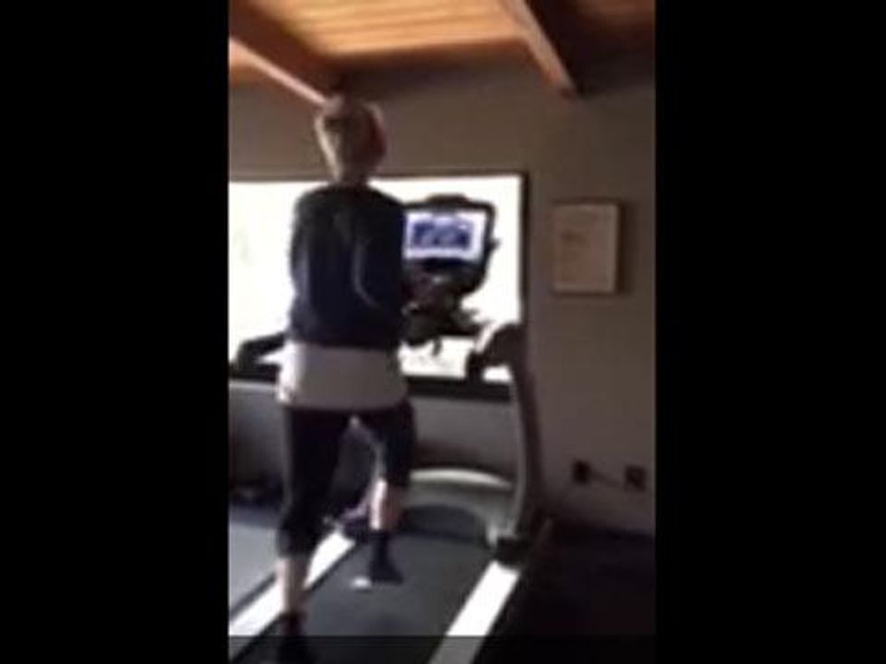 WATCH: Portia de Rossi Gets Payback and Posts Video of Ellen DeGeneres Singing While Running