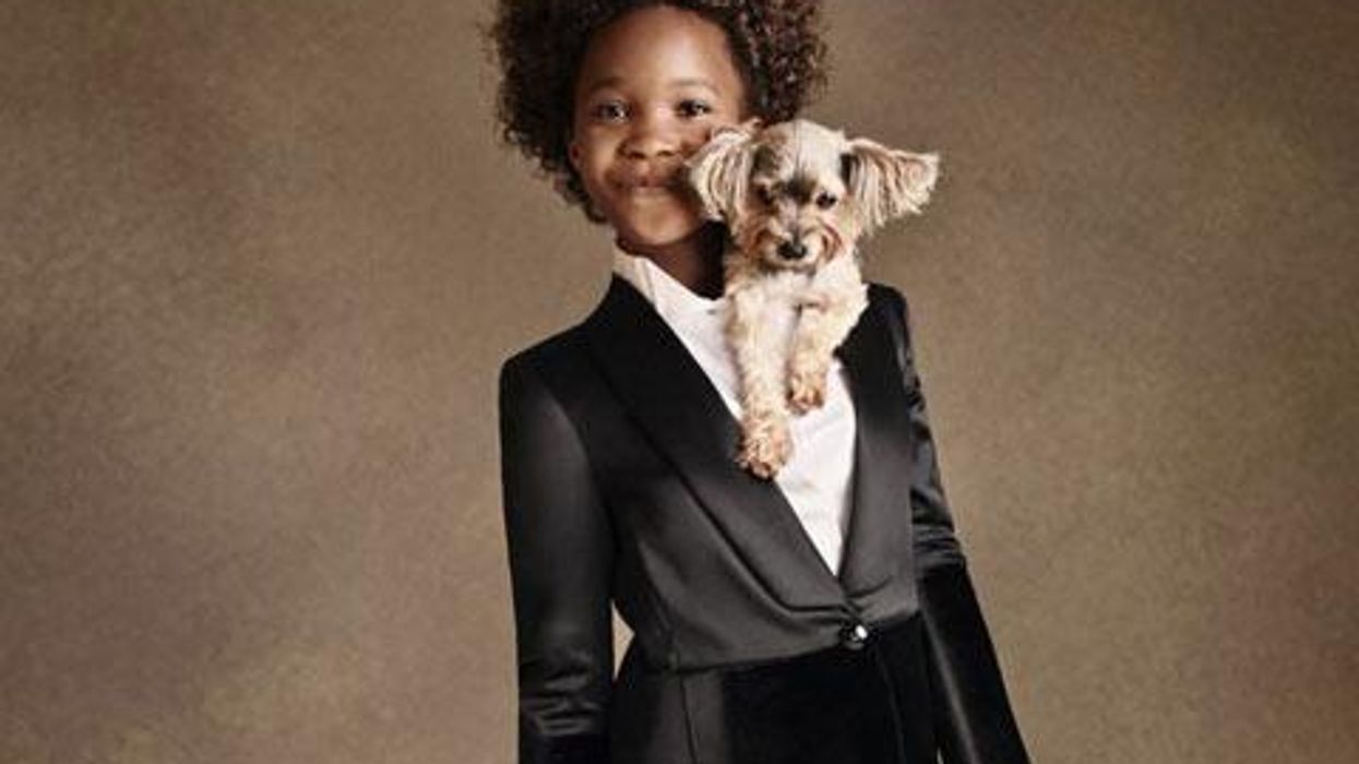 <p><em>Annie</em> Star Quvenzhané Wallis Suits Up for Second Round as Face of Armani Jr.</p>