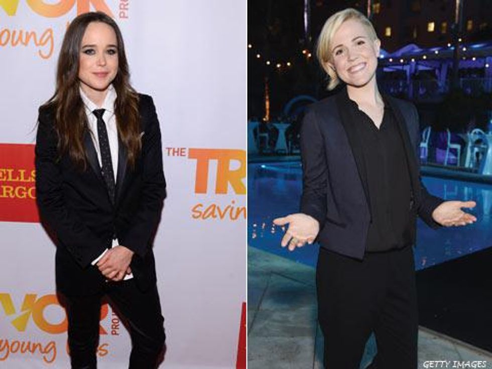 Out Entertainers Ellen Page and Hannah Hart Included on Forbes' 30 Under 30 