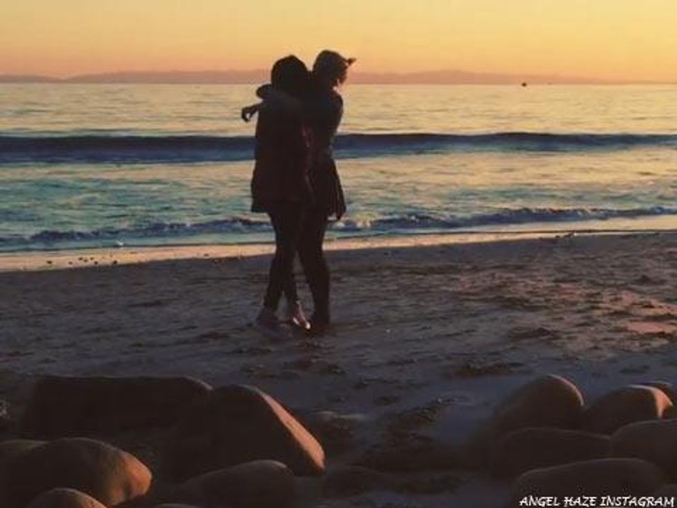 WATCH: Angel Haze and Ireland Baldwin Share the Perfect New Year's Kiss
