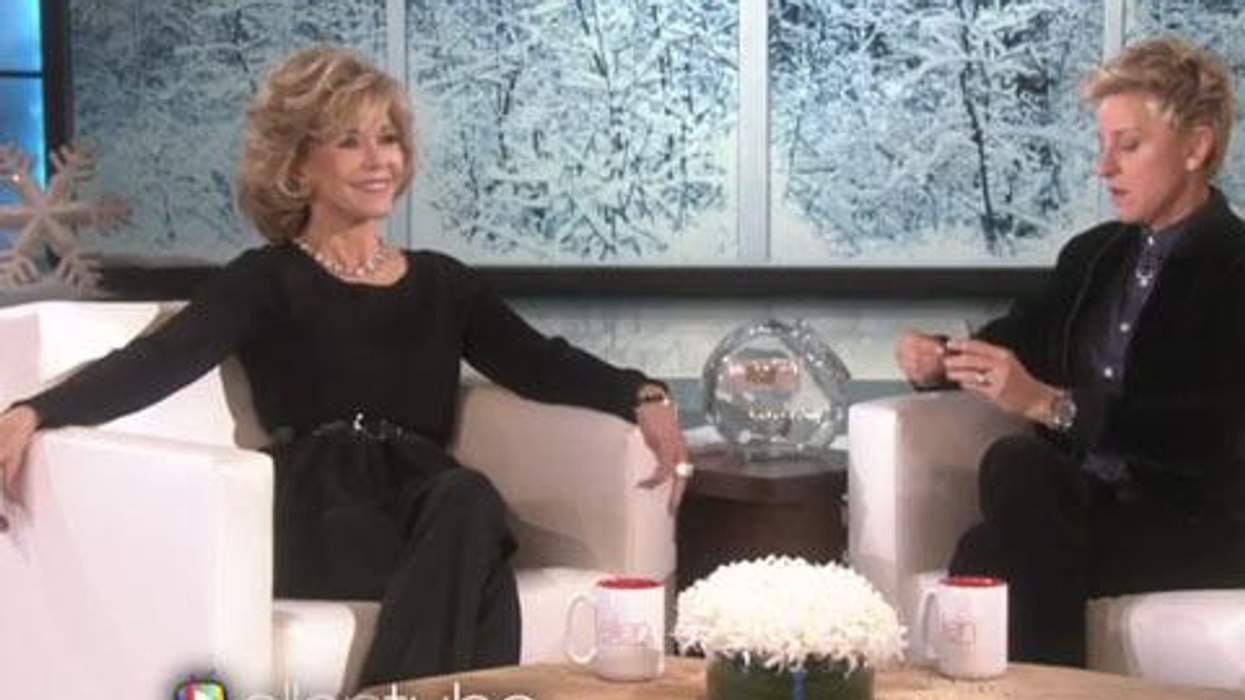 <p>WATCH: Jane Fonda Reveals to Ellen Who She Thinks Is the Most Beautiful Woman Alive</p>
