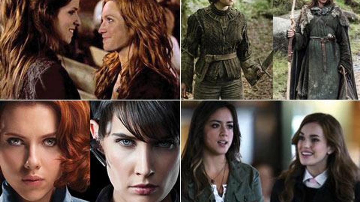 10 Spectacular On-Screen Lady Couples We'd LOVE to See in 2015