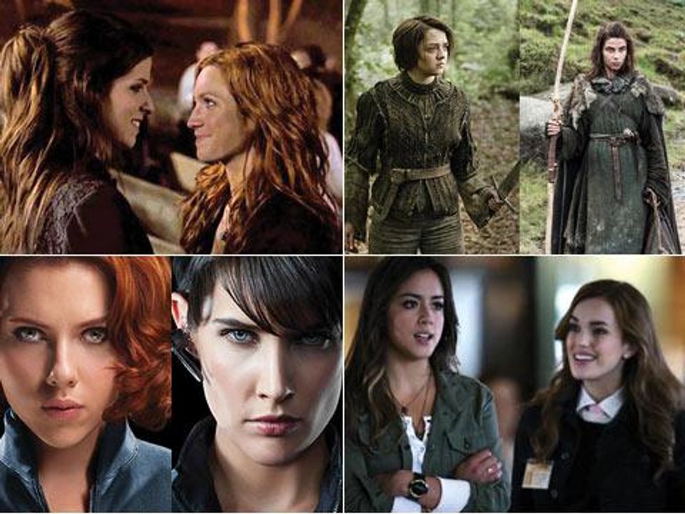 10 Spectacular On-Screen Lady Couples We'd LOVE to See in 2015