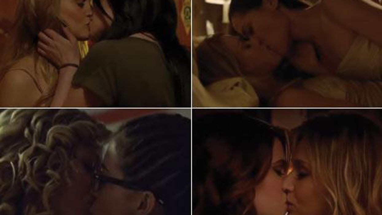 <p>12 Hottest Lesbian TV Kisses of 2014 - in GIF for Your Viewing and Reviewing Pleasure</p>