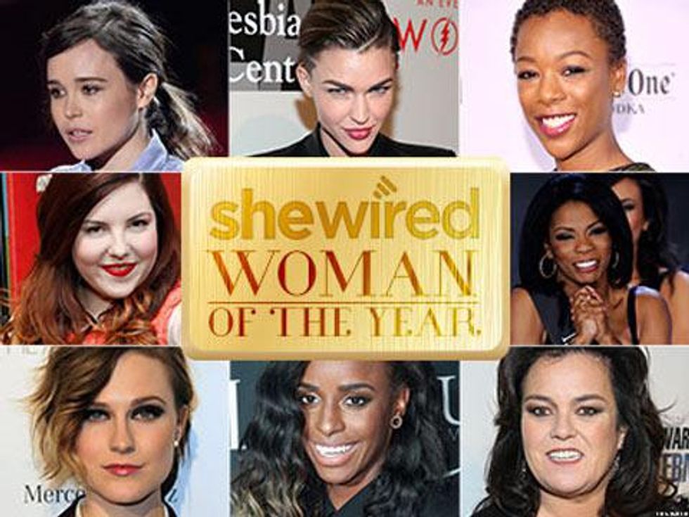 VOTE: You Pick SheWired's Out Woman of the Year 2014! 