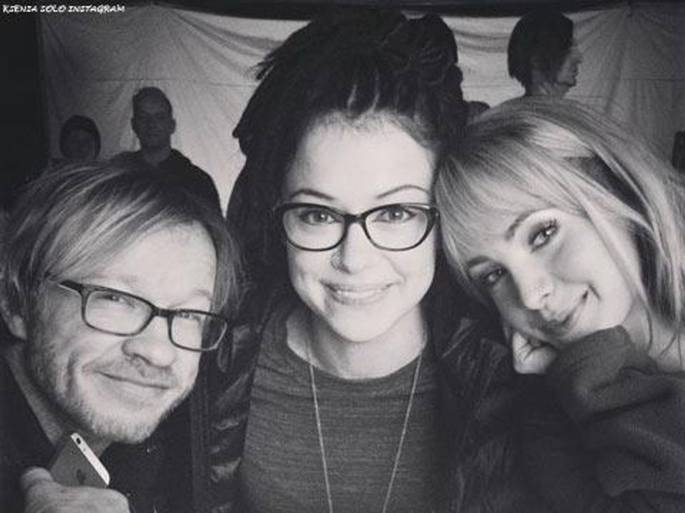 Pic of the Day: Ksenia Solo Gets Cozy with a Cosima-fied Tatiana Maslany