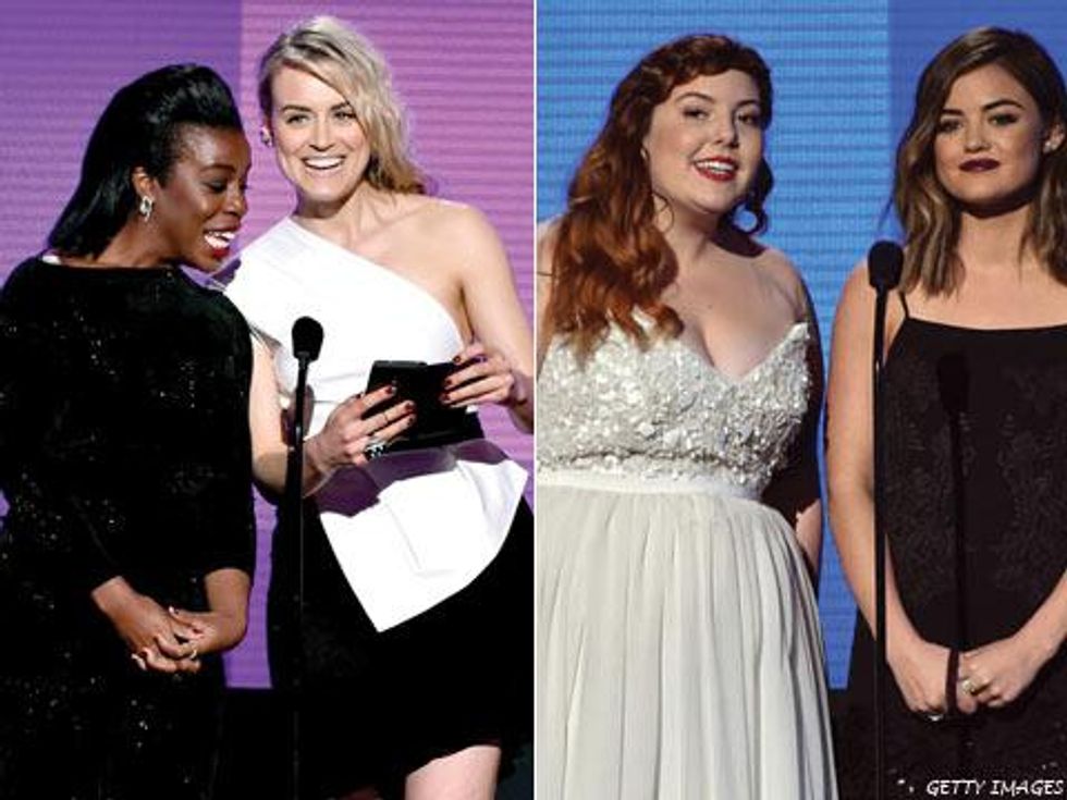 Pic of the Day: Taylor Schilling, Uzo Aduba, Mary Lambert, Lucy Hale Are Our Fave AMA Duos! 