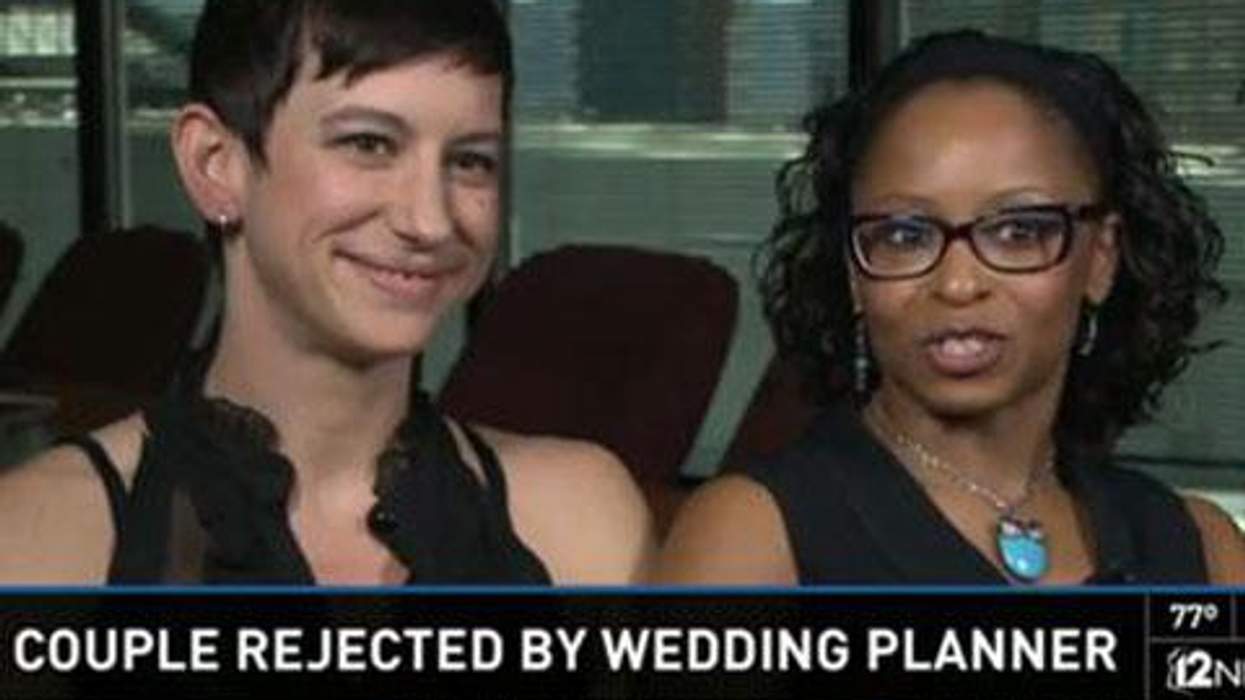 <p>WATCH: Arizona Wedding Planner Refuses Lesbian Couple</p>