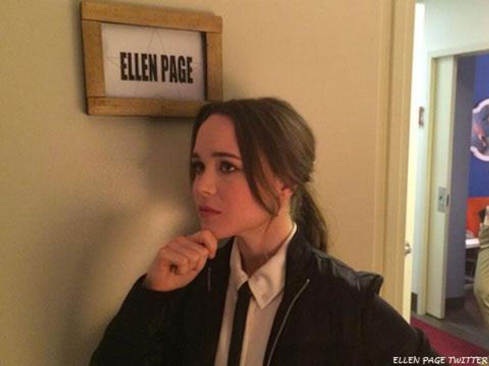 10 Amazing Ellen Page Tweets We're Thankful For This Year