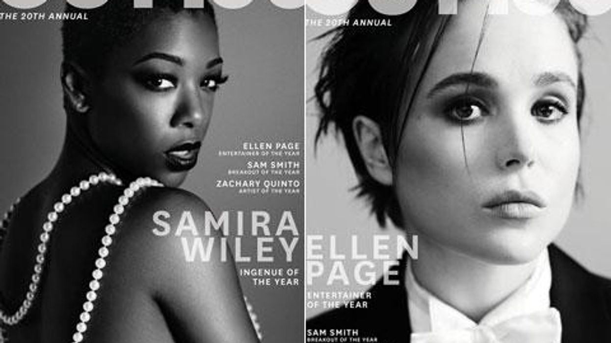 <p>Pic of the Day: OITNB's Samira Wiley and Ellen Page Cover the Out 100 - And It Does Not Get Any Hotter</p>