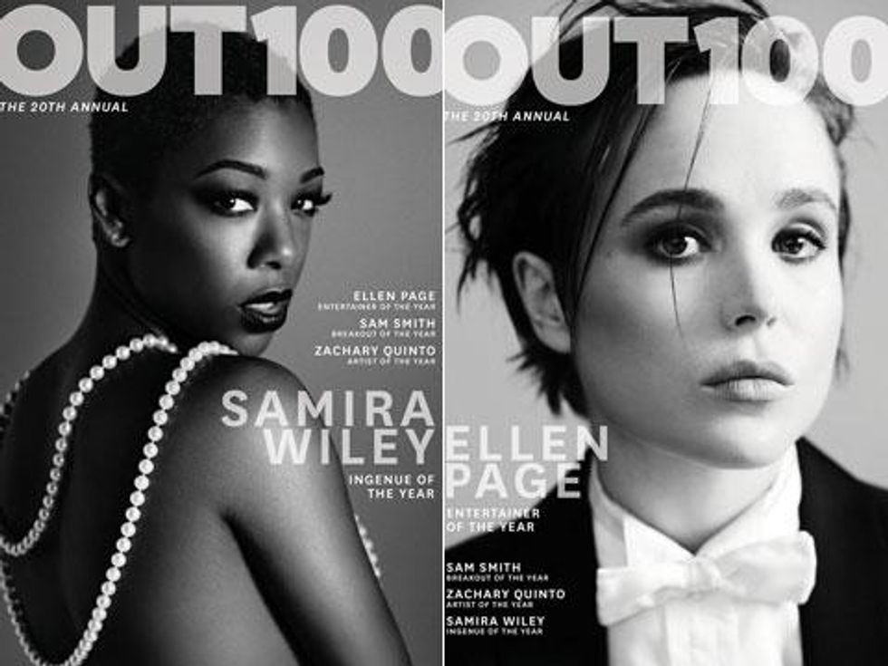 Pic of the Day: Orange Is the New Black's Samira Wiley and Ellen Page Cover the Out 100! 