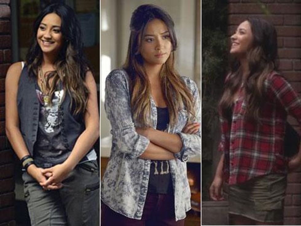 9 of Shay "Swoon" Mitchell's Sexiest Tomboy Looks from the 'Pretty Little Liars' Set