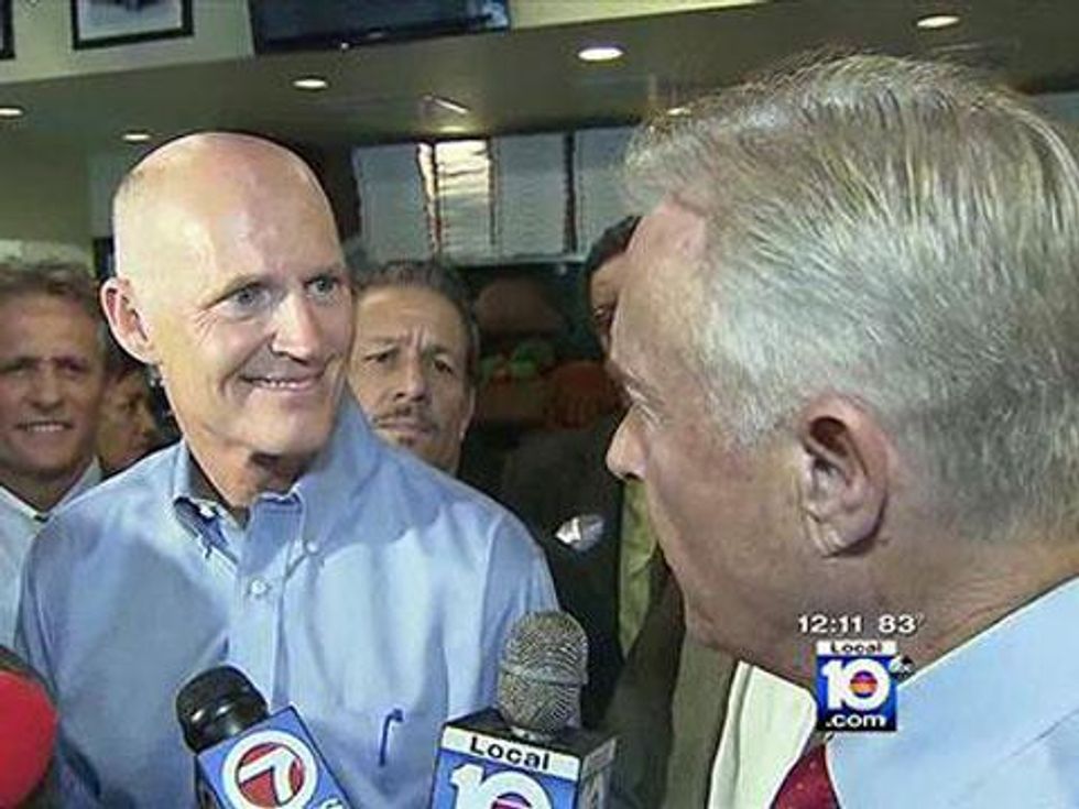 WATCH: Florida Reporter Blasts Governor's 'Appalling' Marriage Equality Opposition