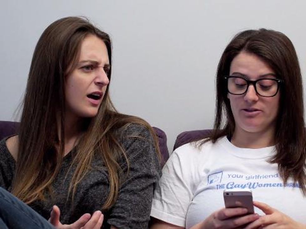 WATCH : What Do Lesbian Couples Fight About?