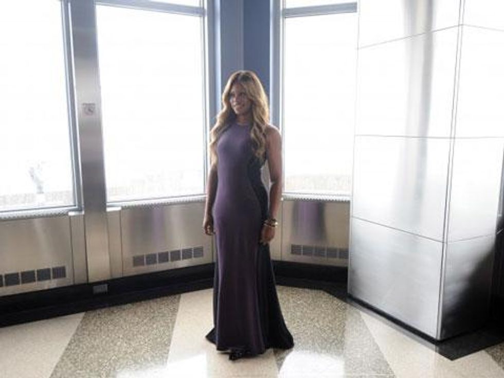 WATCH: Orange Is the New Black Star Laverne Cox Lights the Empire State Building Purple for #SpiritDay 
