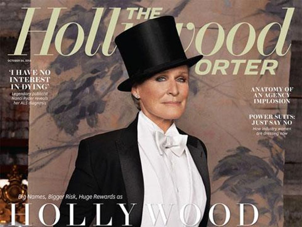 Pic of the Day: Holy Hotness, You Have GOT to see Glenn Close Smokin' in a Tux 