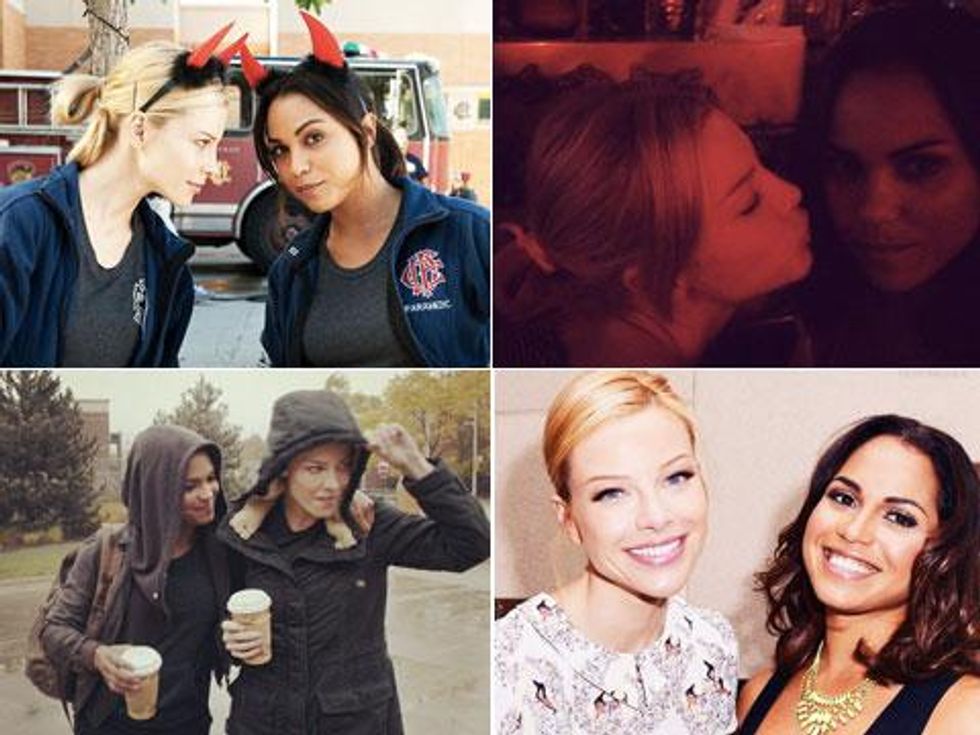 10 Examples Of Chicago Fires Monica Raymund And Lauren German Being