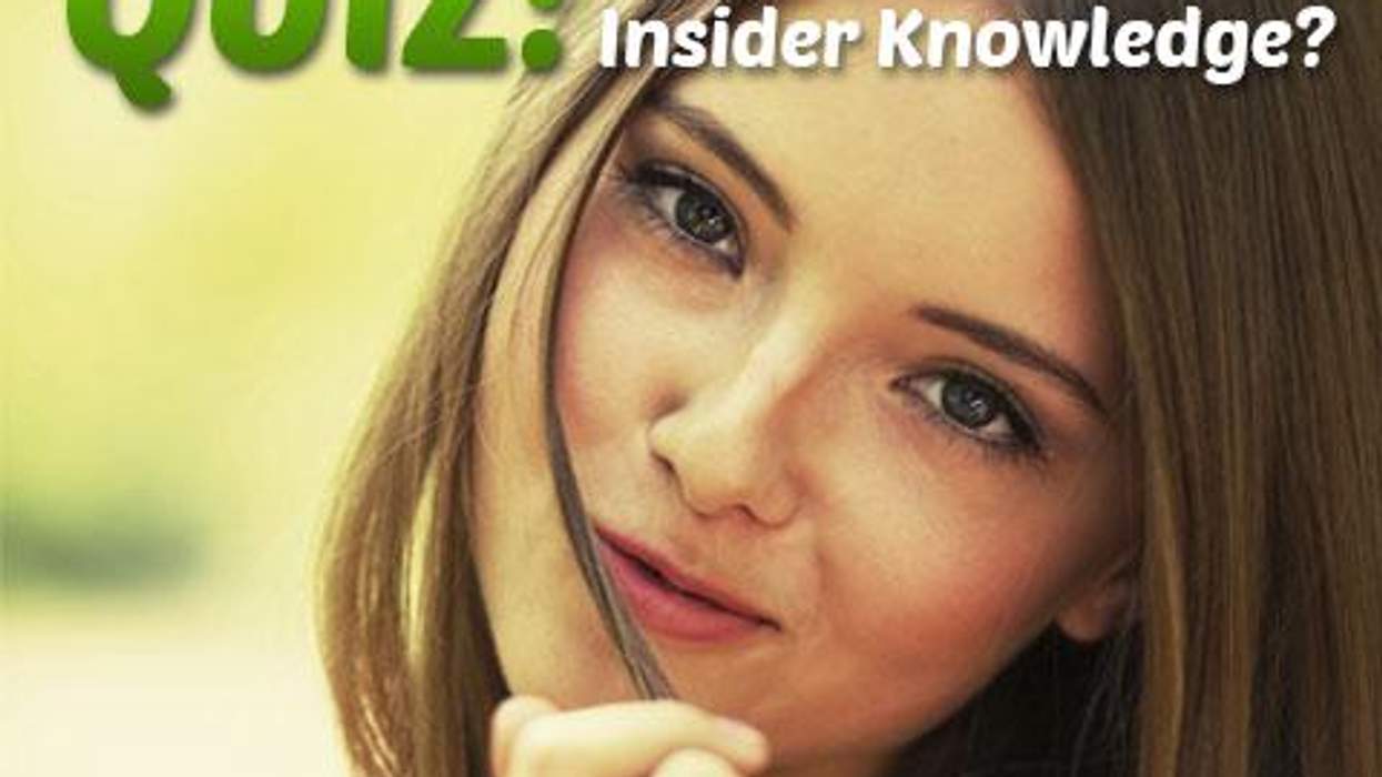 <p>Quiz: How's Your Lesbian Insider Knowledge?</p>
