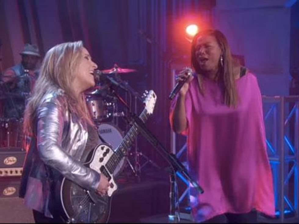 WATCH: Melissa Etheridge and Queen Latifah's Cover of Fleetwood Mac's 'The Chain' Will Make Your Friday! 