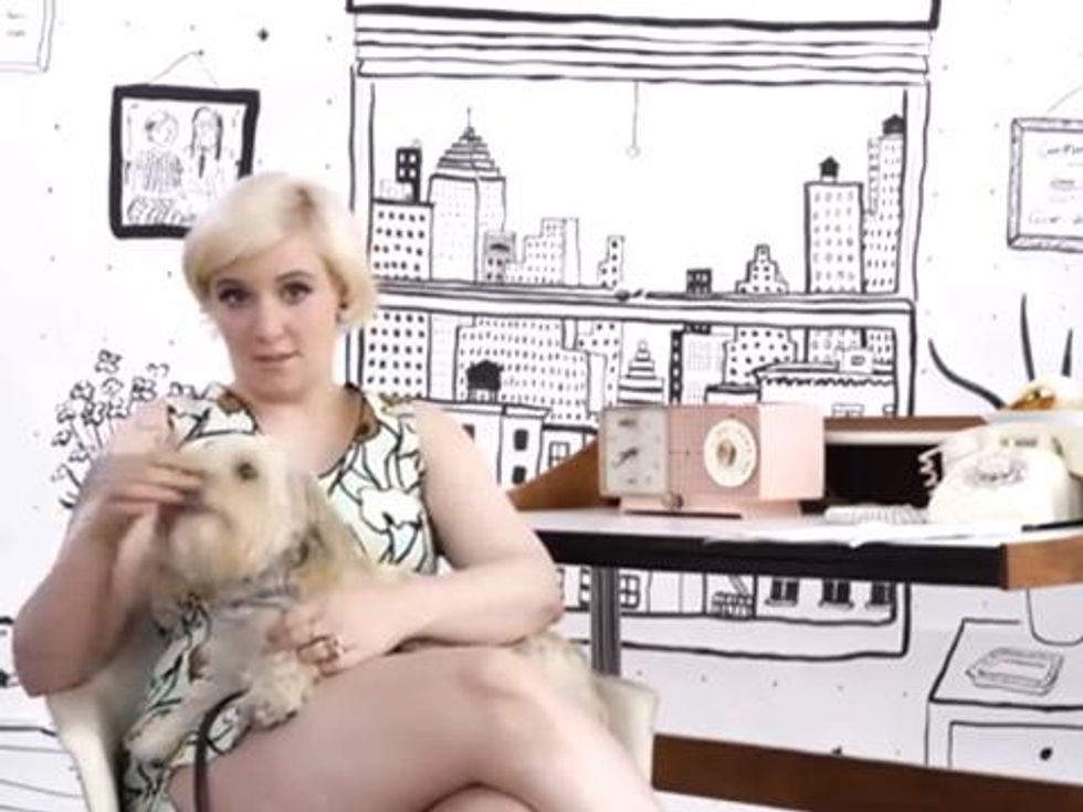 WATCH: Lena Dunham Answers Your Burning Questions About Body Image, Feminism, and Bad Sex