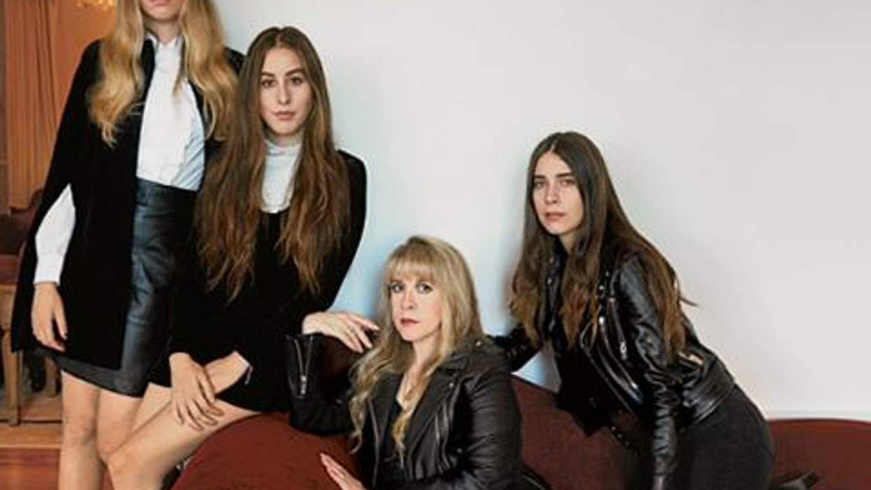 <p>LISTEN: Stevie Nicks and Haim Revisit 'Rhiannon'</p>
