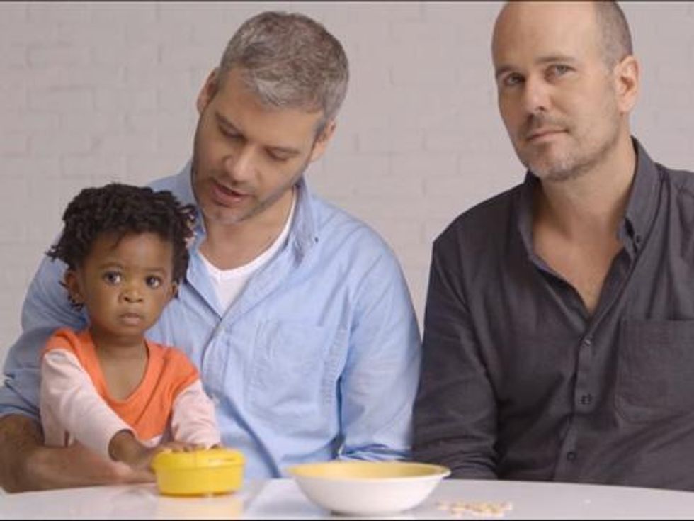 WATCH: This Cheerios Commercial Featuring Two Dads and Their Daughter Will Make You Cry With Joy