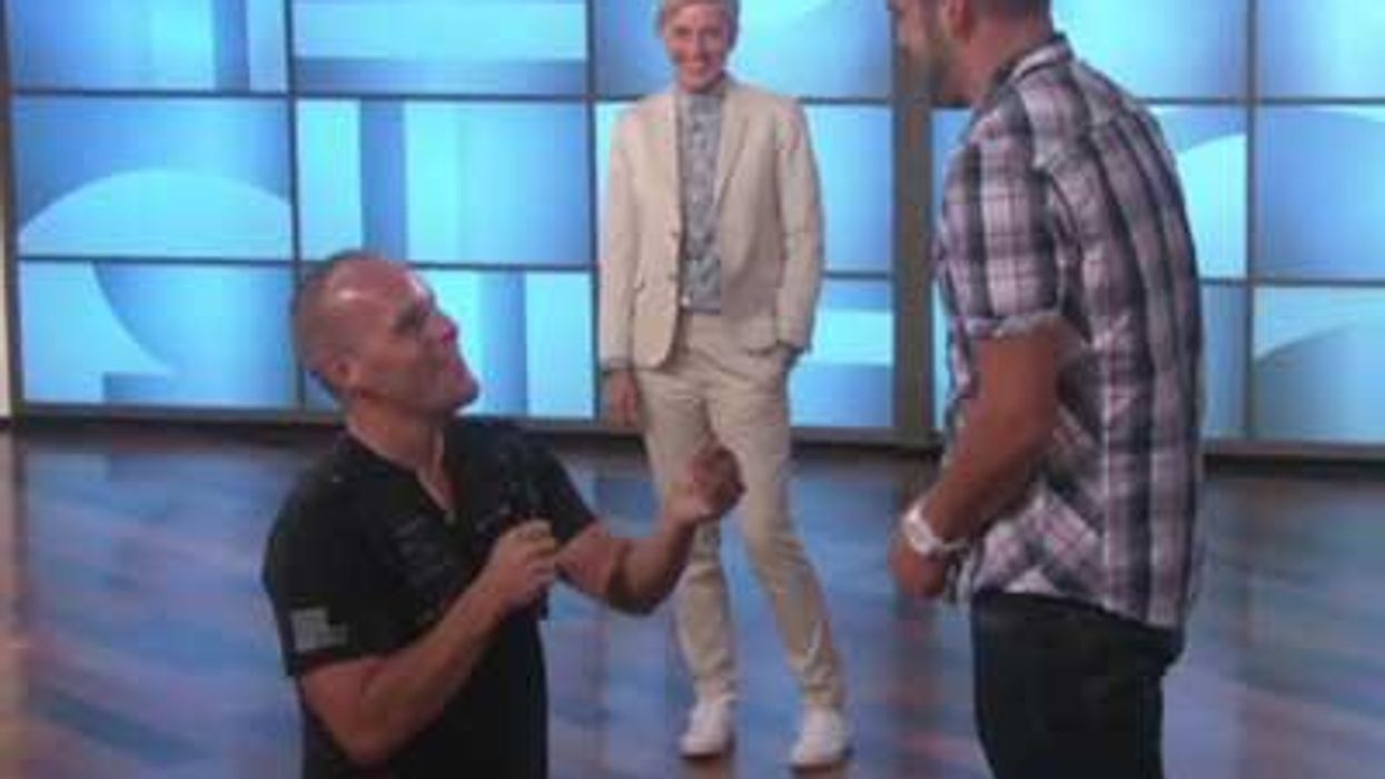 <p>WATCH: Gay Couple Getting Engaged on <em>Ellen</em> Will Warm Your Heart</p>