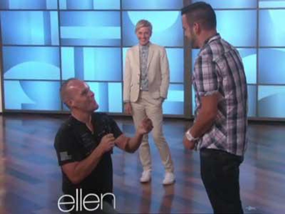 WATCH: Gay Couple Getting Engaged on 'Ellen' Will Warm Your Heart