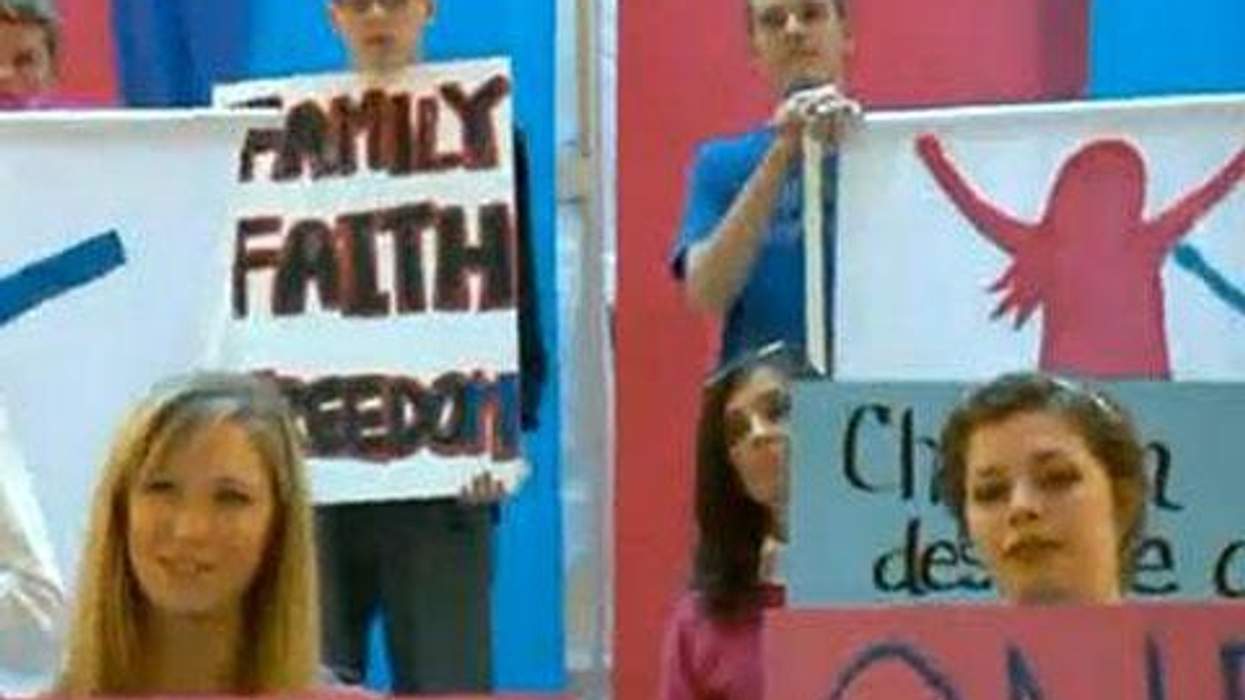 <p>Utah Activists Use Gay Parents' Kids to Oppose Marriage Equality</p>