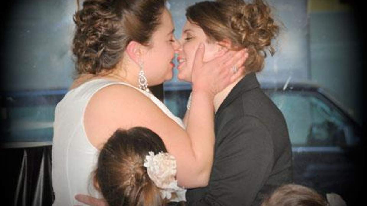 <p>WATCH:<em> Four Weddings'</em> Broadway-Themed Lesbian Wedding</p>