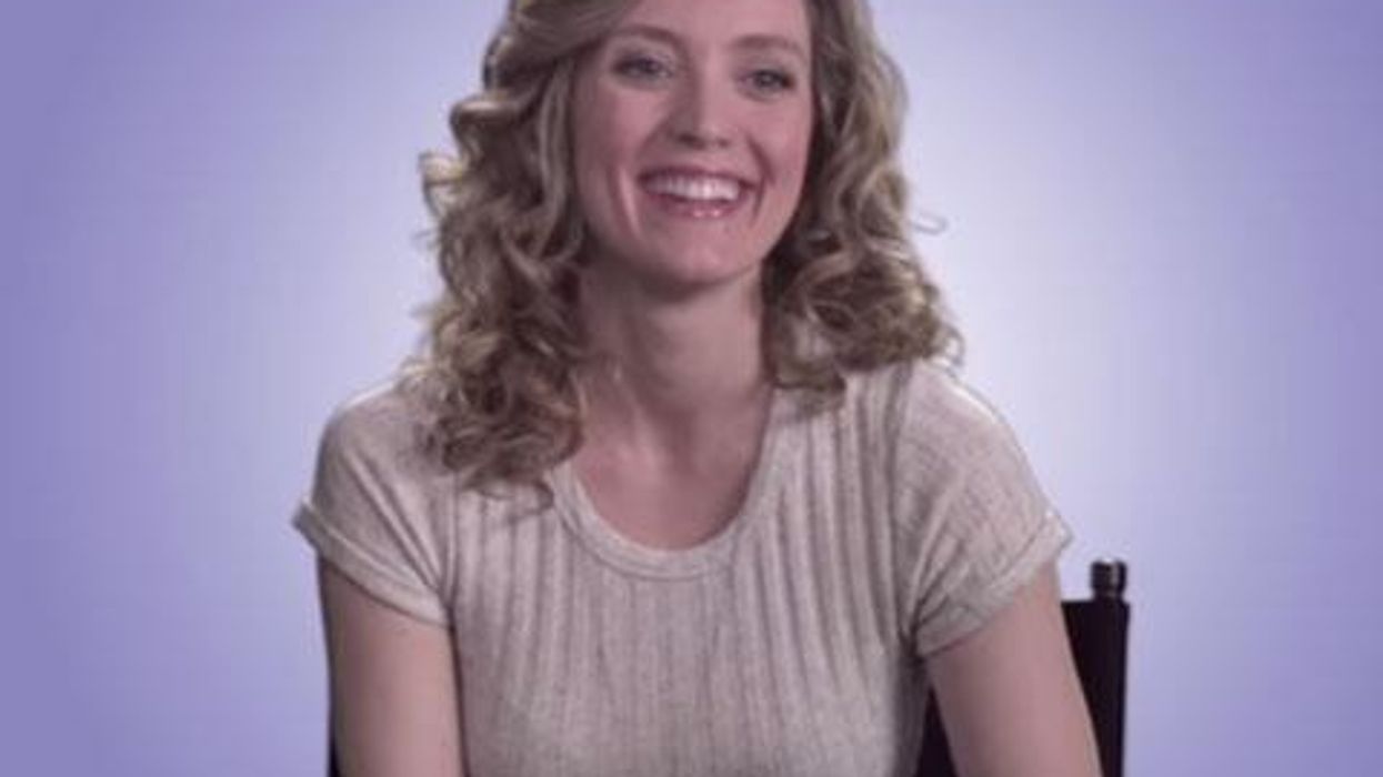 <p>WATCH: <em>Orphan Black's</em> Evelyne Brochu Spills on Tatiana Maslany's Kissing Skills</p>