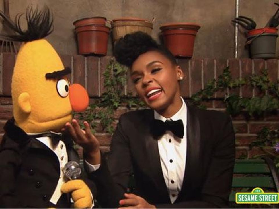 Stop Everything and Watch a Tux-Clad Janelle Monae Sing on Sesame Street 