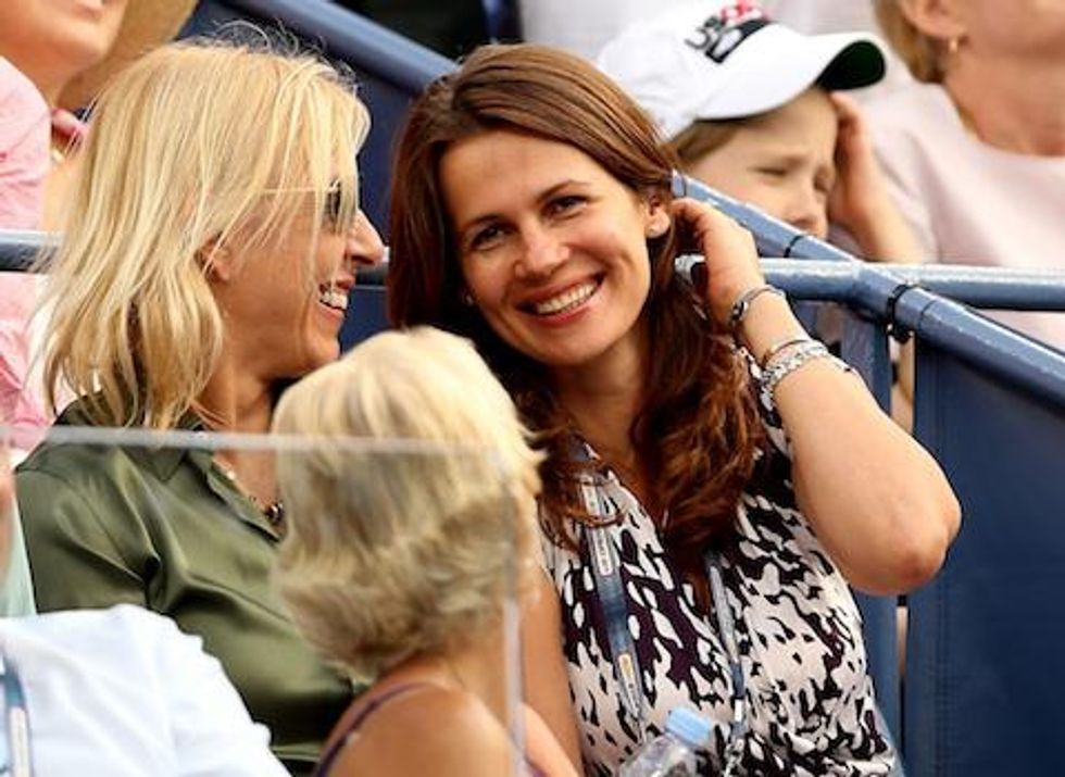 Pioneering Tennis Star Martina Navratilova Proposes to Her Girlfriend at U.S. Open 