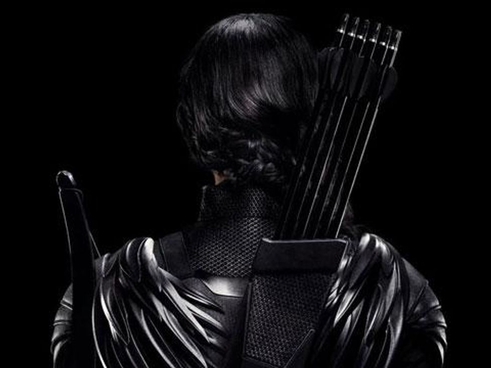 Pic of the Day: Mockingjay, Part 1 Poster Leaves Us Wanting More Jennifer Lawrence 