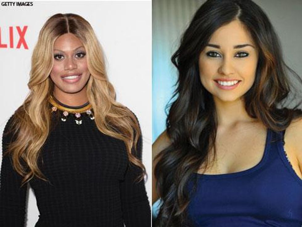 MTV's Lesbian-ish Faking It Casts Laverne Cox and Yvette Monreal 
