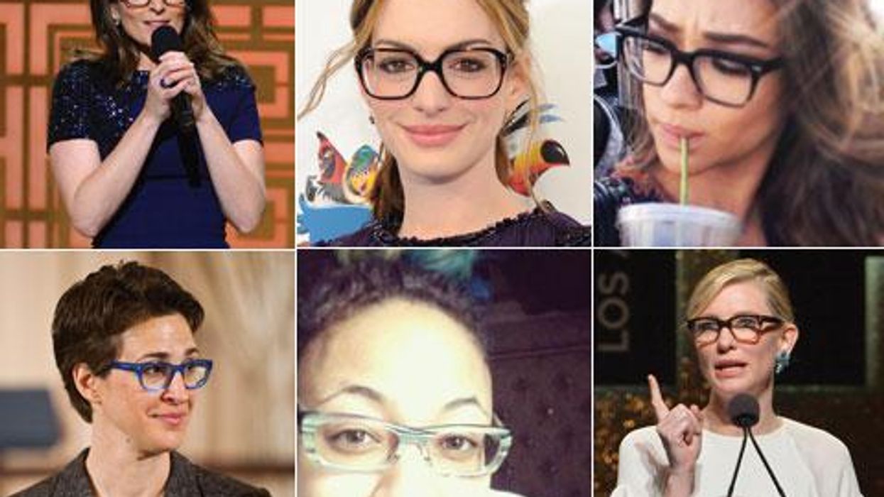 <p>14 Women in Glasses Who Make Geek Chic Sexy</p>