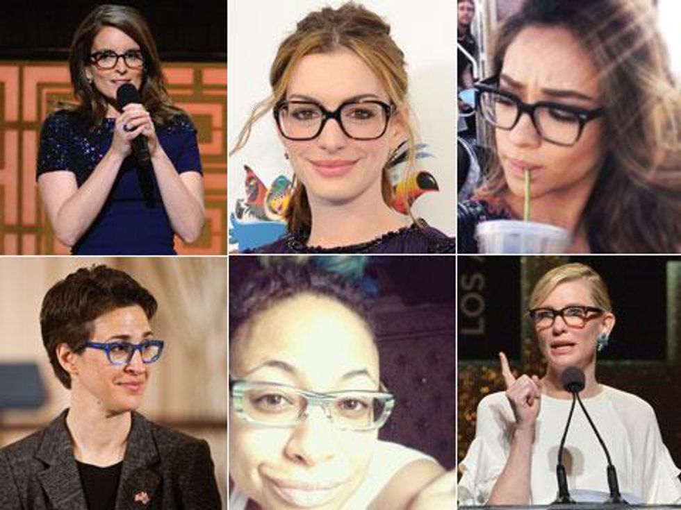 14 Women in Glasses Who Make Geek Chic Sexy 