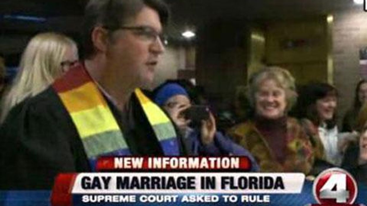 <p>Florida Supreme Court Asked to Review Same-Sex Marriage Ban</p>