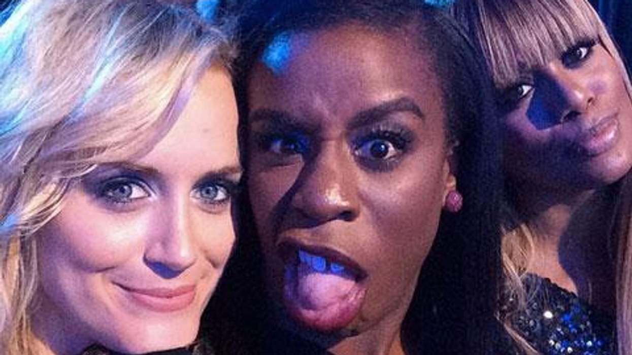 <p>Pic of the Day: Uzo Aduba, Taylor Schilling and Laverne Cox Win the VMAs!</p>
