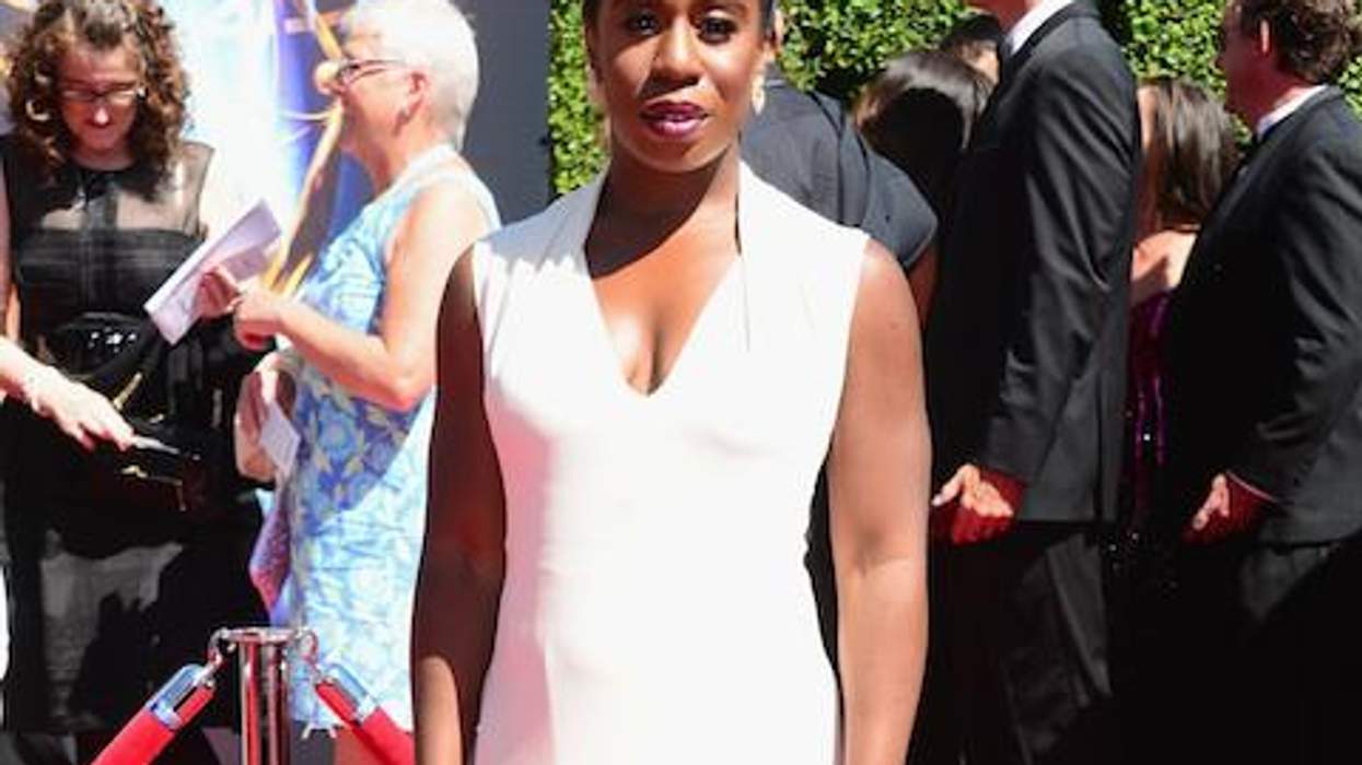<p>Uzo Aduba Nabs <em>Orange Is the New Black's </em>First Acting Emmy!</p>