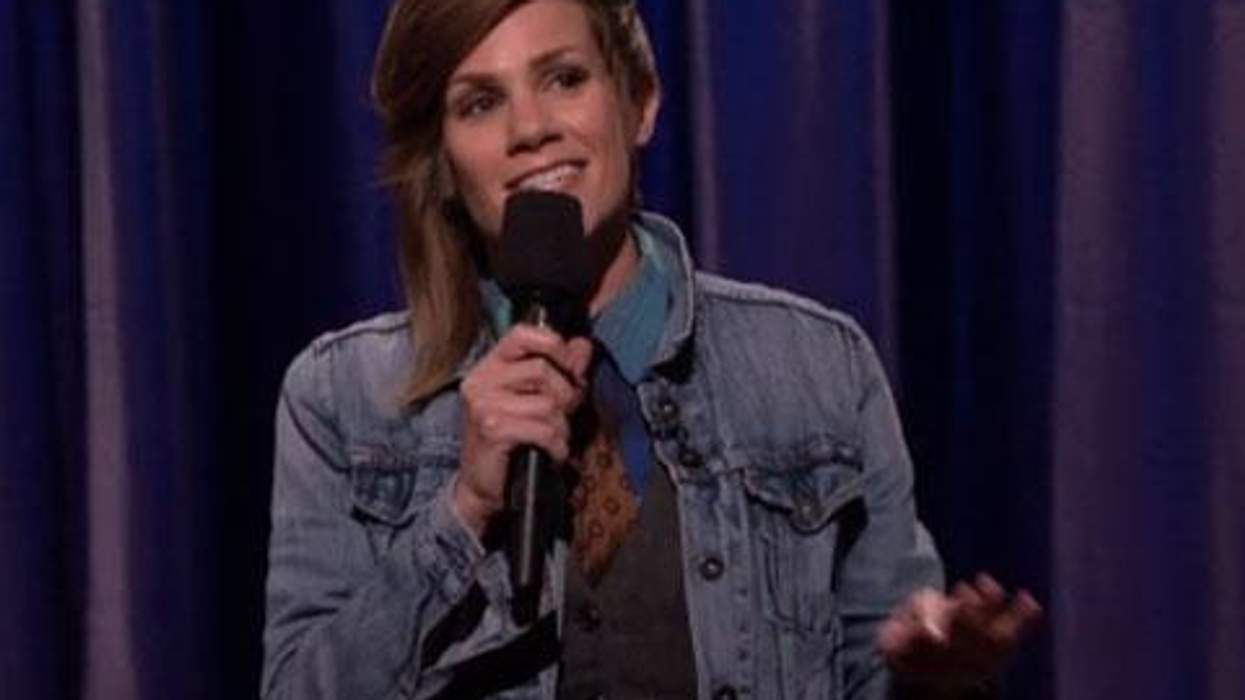 <p>WATCH: Out Comic Cameron Esposito 'Looks Like a Woman That Doesn't Sleep With Men'</p>