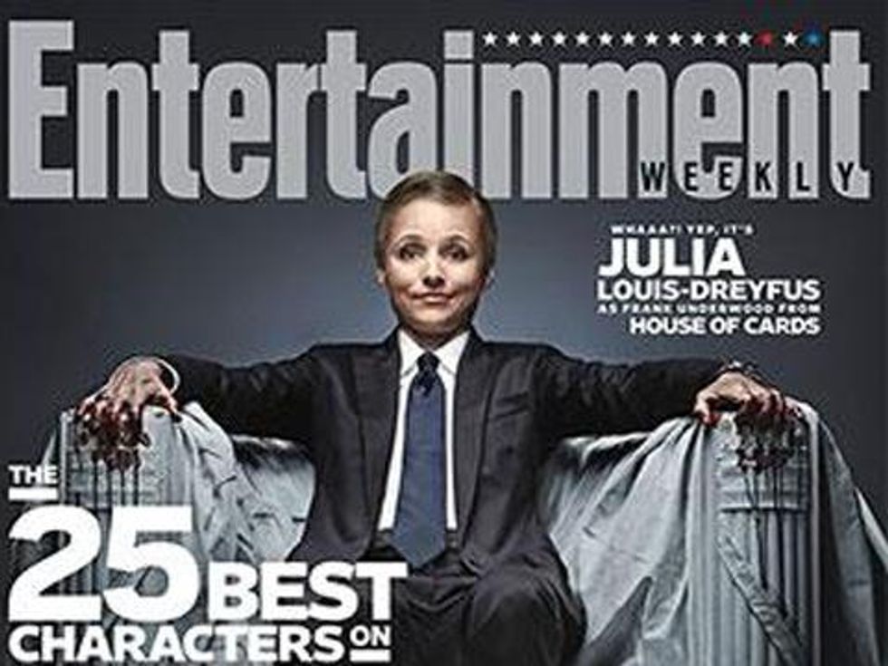 The Hilarious Julia Louis-Dreyfus Dons Drag For Entertainment Weekly