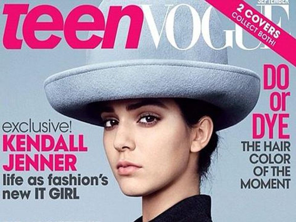 Kendall Jenner goes Androgynous for Teen Vogue