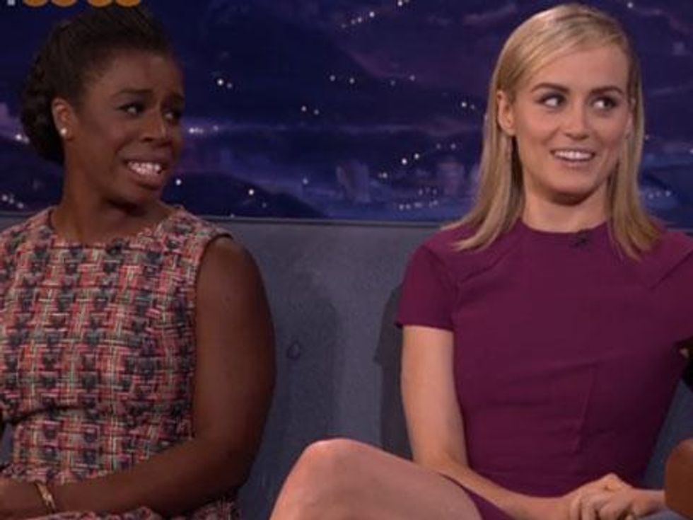 WATCH: Orange is the New Black Cast talks Crazy Eyes, Irish Jigs, and Lesbian Sex Tips on Themed Episode of Conan 